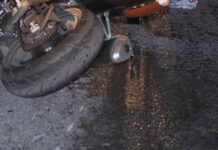 64χρονος μοτοσικλετιστής νεκρός . Συγκρούστηκε με αυτοκίνητο